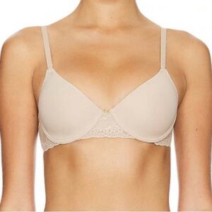 Natori Soft Beige Lace Bra